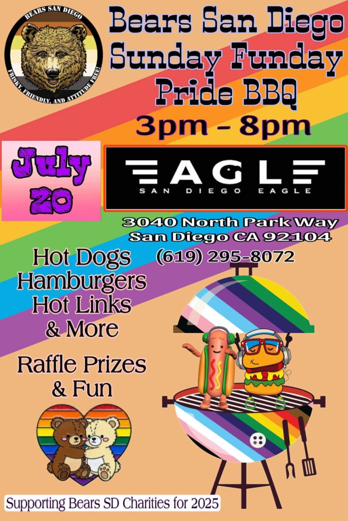 Bears SD Sunday Funday BBQ Fundraiser